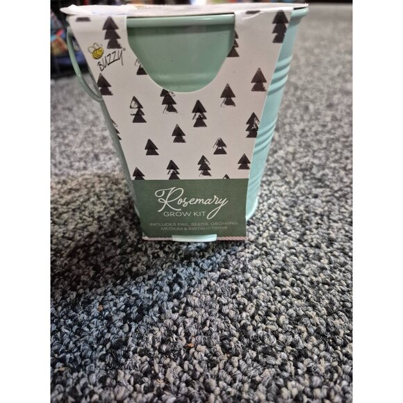 Buzzy Rosemary Grow Kit With Pail & Seeds - Picture 1 of 5